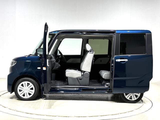 タントＸＬＥＤオートライト　パワースライドドアウェルカムオープン機能　電動パーキングブレーキ　運転席助手席シートヒーター　　フルホイールキャツプ　キーフリーシステム　　オート電動格納式ドアミラー（広島県）の中古車
