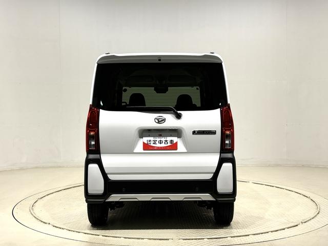 タントファンクロスターボ　バックモニター対応カメラ　シートヒーターＬＥＤオートライト　パワースライドドアウェルカムオープン機能　電動パーキングブレーキ　運転席助手席シートヒーター　アルミホイール　キーフリーシステム　　オート電動格納式ドアミラー（広島県）の中古車