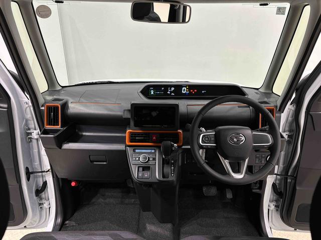 タントファンクロスターボ　バックモニター対応カメラ　シートヒーターＬＥＤオートライト　パワースライドドアウェルカムオープン機能　電動パーキングブレーキ　運転席助手席シートヒーター　アルミホイール　キーフリーシステム　　オート電動格納式ドアミラー（広島県）の中古車