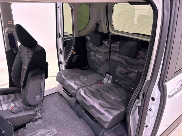 タントファンクロスターボ　バックモニター対応カメラ　シートヒーターＬＥＤオートライト　パワースライドドアウェルカムオープン機能　電動パーキングブレーキ　運転席助手席シートヒーター　アルミホイール　キーフリーシステム　　オート電動格納式ドアミラー（広島県）の中古車