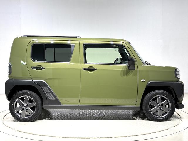 タフトＧ　ダーククロムベンチャースカイフィールトップ　クロムパック　ダークメッキパック　シルバーアンダーガーニッシュ　インテリアアクセント　ＬＥＤオートライト＆フォグランプ　電動パーキングブレーキ　バックカメラ　アルミホイール（広島県）の中古車