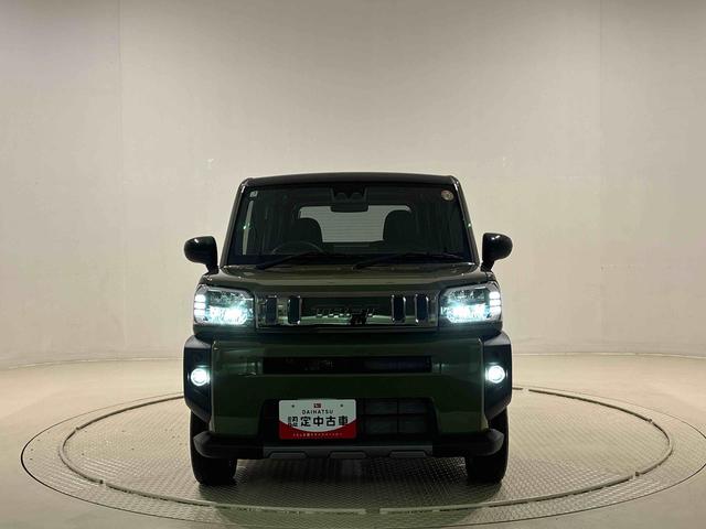 タフトＧ　ダーククロムベンチャースカイフィールトップ　クロムパック　ダークメッキパック　シルバーアンダーガーニッシュ　インテリアアクセント　ＬＥＤオートライト＆フォグランプ　電動パーキングブレーキ　バックカメラ　アルミホイール（広島県）の中古車