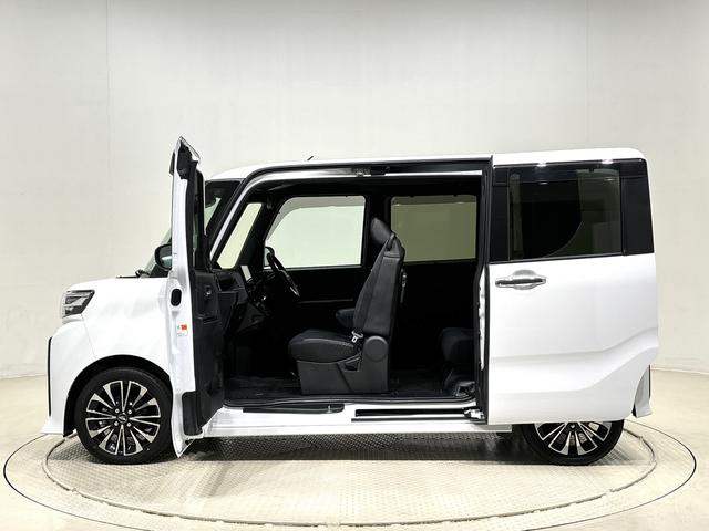 タントカスタムＲＳ９インチディスプレイオーディオ　バックカメラ　ＥＴＣ　ドラレコ　ＬＥＤオートライト　パワースライドドア　電動パーキングブレーキ　アルミホイール　キーフリーシステム　　オート電動格納式ドアミラー（広島県）の中古車