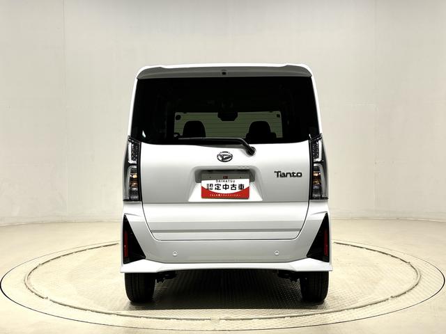 タントカスタムＲＳ　ターボ　両側電動スライドドア　電子パーキングパノラマカメラ　ＬＥＤオートライト　パワースライドドアウェルカムオープン機能　電動パーキングブレーキ　運転席助手席シートヒーター　アルミホイール　キーフリーシステム　　オート電動格納式ドアミラー（広島県）の中古車