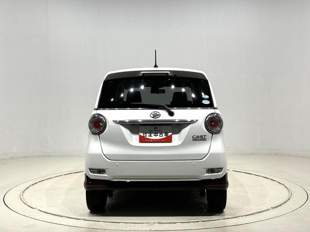 キャストスポーツＳＡIIターボ　ＬＥＤヘッドランプ・フォグランプ　パドルシフト付ＭＯＭＯ製革巻ステアリングホイール　１６インチタイヤ＆アルミホイール　運転席助手席シートヒーター　オートライト　プッシュボタンスタート（広島県）の中古車