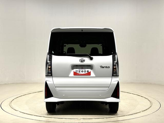 タントカスタムＲＳ　パノラマモニター対応　電動パーキングブレーキＬＥＤオートライト　パワースライドドアウェルカムオープン機能　オート電動格納式ドアミラー　助手席ロングスライド　助手席イージークローザー　アルミホイール　キーフリーシステム（広島県）の中古車