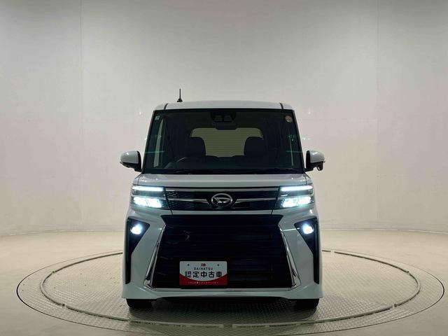 タントカスタムＲＳ　パノラマモニター対応　電動パーキングブレーキＬＥＤオートライト　パワースライドドアウェルカムオープン機能　オート電動格納式ドアミラー　助手席ロングスライド　助手席イージークローザー　アルミホイール　キーフリーシステム（広島県）の中古車