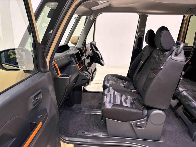 タントファンクロスターボＬＥＤオートライト　パワースライドドアウェルカムオープン機能　電動パーキングブレーキ　運転席助手席シートヒーター　アルミホイール　キーフリーシステム　　オート電動格納式ドアミラー（広島県）の中古車