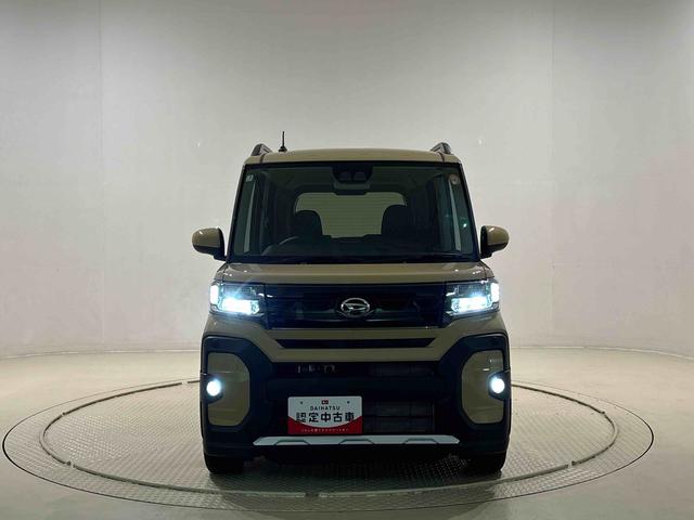 タントファンクロスターボＬＥＤオートライト　パワースライドドアウェルカムオープン機能　電動パーキングブレーキ　運転席助手席シートヒーター　アルミホイール　キーフリーシステム　　オート電動格納式ドアミラー（広島県）の中古車