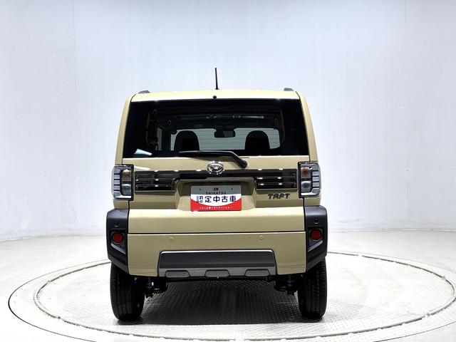 タフトＧ　ダーククロムベンチャー　バックカメラ　前席シートヒータースカイフィールトップ　ＬＥＤヘッドライト　ＬＥＤフォグランプ　アダプティブルクルーズコントロール　オーディオレス　オートホールド機能付き電動パーキングブレーキ　ＳＲＳサイドエアバッグ　１５インチアルミ（広島県）の中古車