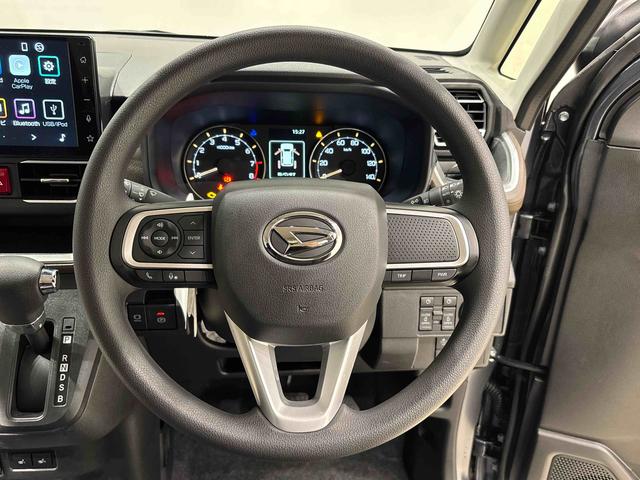 ムーヴＧ　９インチディスプレイオーディオ　バックモニターＬＥＤヘッドライト・フォグランプ　マニュアルエアコン　電動格納ドアミラー　両側電動スライドドア　両側シートヒーター　電動パーキングブレーキ　アイドリングストップ　キーフリーシステム（広島県）の中古車