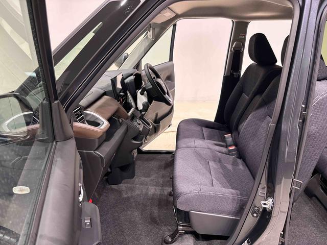 ムーヴＧ　９インチディスプレイオーディオ　バックモニターＬＥＤヘッドライト・フォグランプ　マニュアルエアコン　電動格納ドアミラー　両側電動スライドドア　両側シートヒーター　電動パーキングブレーキ　アイドリングストップ　キーフリーシステム（広島県）の中古車