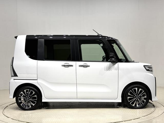 タントカスタムＲＳＬＥＤオートライト　パワースライドドアウェルカムオープン機能　電動パーキングブレーキ　運転席助手席シートヒーター　アルミホイール　キーフリーシステム　　オート電動格納式ドアミラー（広島県）の中古車