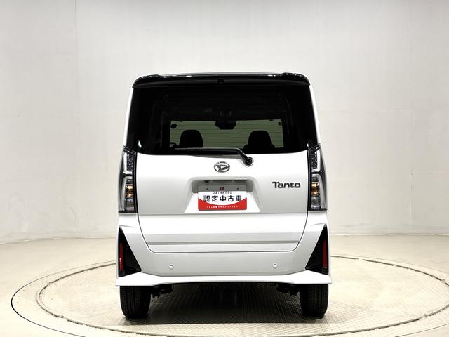 タントカスタムＲＳＬＥＤオートライト　パワースライドドアウェルカムオープン機能　電動パーキングブレーキ　運転席助手席シートヒーター　アルミホイール　キーフリーシステム　　オート電動格納式ドアミラー（広島県）の中古車