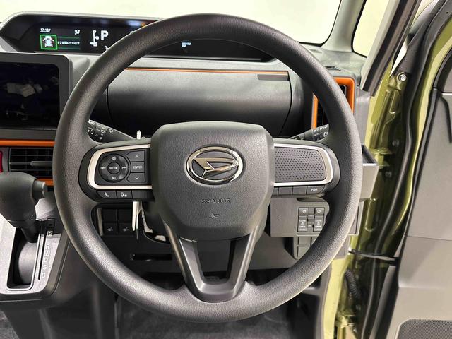 タントファンクロスＬＥＤオートライト　パワースライドドアウェルカムオープン機能　電動パーキングブレーキ　運転席助手席シートヒーター　アルミホイール　キーフリーシステム　　オート電動格納式ドアミラー（広島県）の中古車