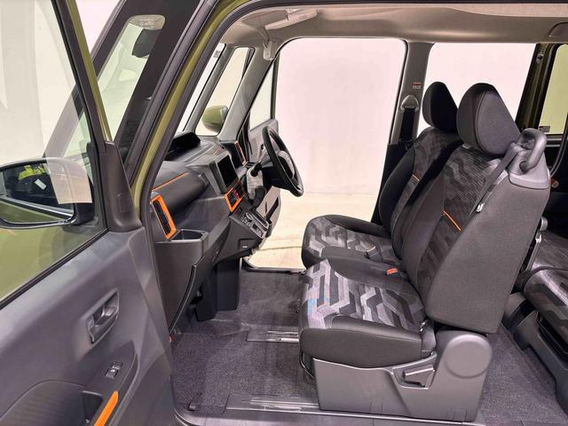 タントファンクロスＬＥＤオートライト　パワースライドドアウェルカムオープン機能　電動パーキングブレーキ　運転席助手席シートヒーター　アルミホイール　キーフリーシステム　　オート電動格納式ドアミラー（広島県）の中古車