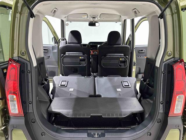 タントファンクロスＬＥＤオートライト　パワースライドドアウェルカムオープン機能　電動パーキングブレーキ　運転席助手席シートヒーター　アルミホイール　キーフリーシステム　　オート電動格納式ドアミラー（広島県）の中古車