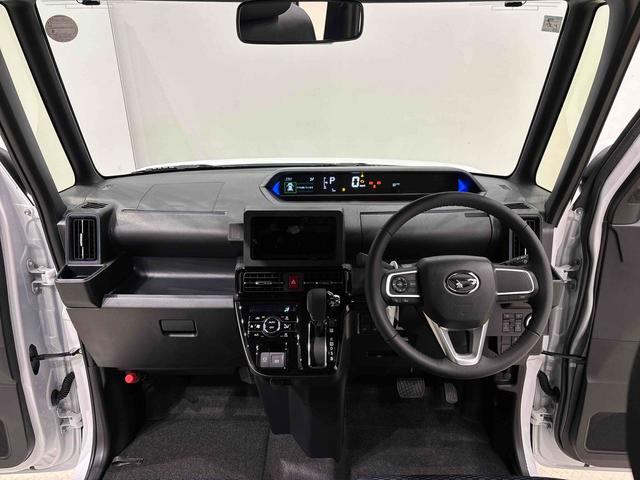 タントカスタムＲＳ　バックカメラ付きＬＥＤオートライト　パワースライドドアウェルカムオープン機能　電動パーキングブレーキ　運転席助手席シートヒーター　アルミホイール　キーフリーシステム　　オート電動格納式ドアミラー（広島県）の中古車