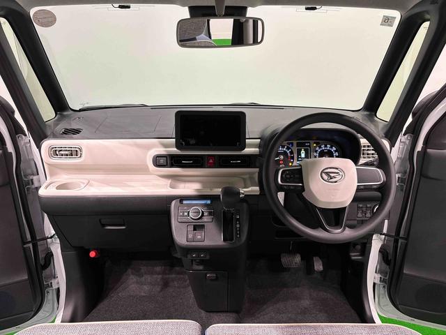 ムーヴキャンバスストライプスG バックモニター対応 電動パーキングブレーキオートライト オートハイビーム LEDヘッドライト LEDフォグランプ 両側電動スライドドア オーディオ操作用ステアリングスイッチ SRSサイドエアバッグ 前席シートヒーター 電子カードキー(広島県)の中古車