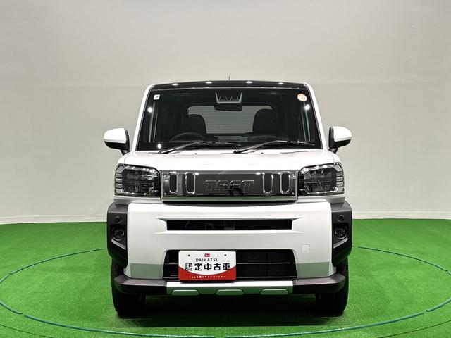 タフトＧターボ　クロムベンチャー　バックモニター対応カメラスカイフィールトップ　クロムパック　メッキパック　シルバーアンダーガーニッシュ　インテリアアクセント　ＬＥＤオートハイビーム＆フォグランプ　電動パーキングブレーキ　バックカメラ　アルミホイール（広島県）の中古車