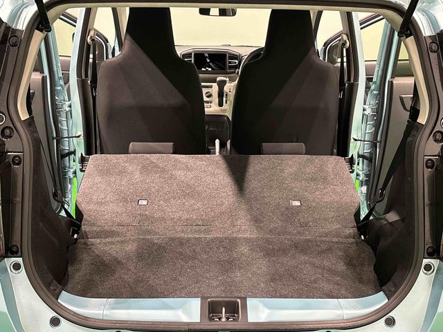 ミライースＸ　ＳＡIIIＬＥＤヘッドランプ　セキュリティアラーム　コーナーセンサー　１４インチフルホイールキャップ　キーレスエントリー　電動格納式ドアミラー　ショツピングフック　マニュアルエアコン（広島県）の中古車