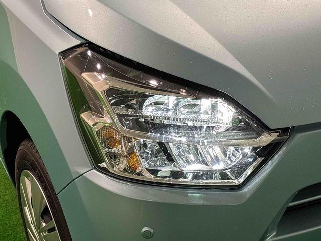 ミライースＸ　ＳＡIIIＬＥＤヘッドランプ　セキュリティアラーム　コーナーセンサー　１４インチフルホイールキャップ　キーレスエントリー　電動格納式ドアミラー　ショツピングフック　マニュアルエアコン（広島県）の中古車