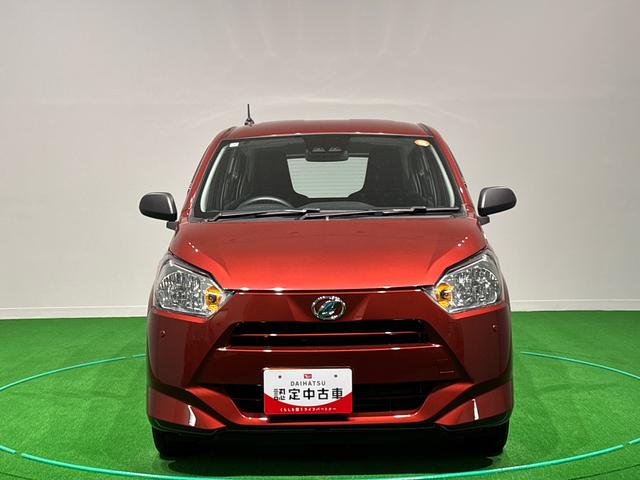 ミライースL SAIII 純正CD 保証継承LEDヘッドランプ セキュリティアラーム コーナーセンサー キーレスエントリー 14インチフルホイールキャップ(広島県)の中古車