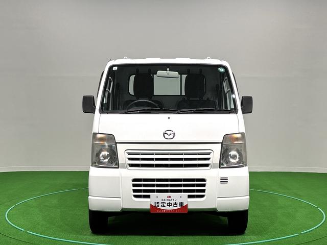スクラムトラックKCエアコン・パワステAMFMラジオ スペアタイヤ サンバイザー バッテリーカバー スチールホイール ハロゲンヘッドランプ エアコン パワステ(広島県)の中古車