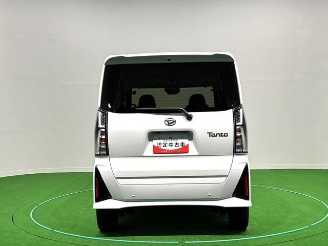 タントカスタムＲＳ　ターボ付き　全方位カメラＬＥＤオートライト　パワースライドドアウェルカムオープン機能　電動パーキングブレーキ　運転席助手席シートヒーター　アルミホイール（広島県）の中古車