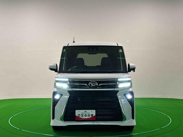 タントカスタムＲＳ　ターボ付き　全方位カメラＬＥＤオートライト　パワースライドドアウェルカムオープン機能　電動パーキングブレーキ　運転席助手席シートヒーター　アルミホイール（広島県）の中古車
