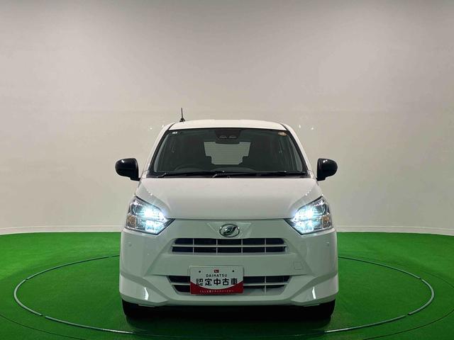 ミライースX SAIII コーナーセンサー 衝突回避支援システム搭載LEDヘッドランプ セキュリティアラーム コーナーセンサー 14インチフルホイールキャップ キーレスエントリー 電動格納式ドアミラー ショツピングフック マニュアルエアコン(広島県)の中古車