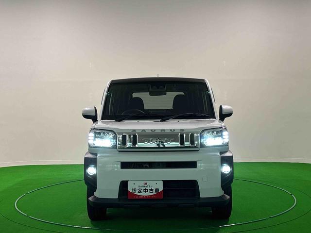 タフトGターボ ザウルス仕様 ナビ ドラレコ バックモニタースカイフィールトップ LEDオートライト オートハイビーム フロントフォグランプ 運転席/助手席シートヒーター プッシュボタンスタート キーフリーシステム 電動パーキングブレーキ アルミホイール(広島県)の中古車