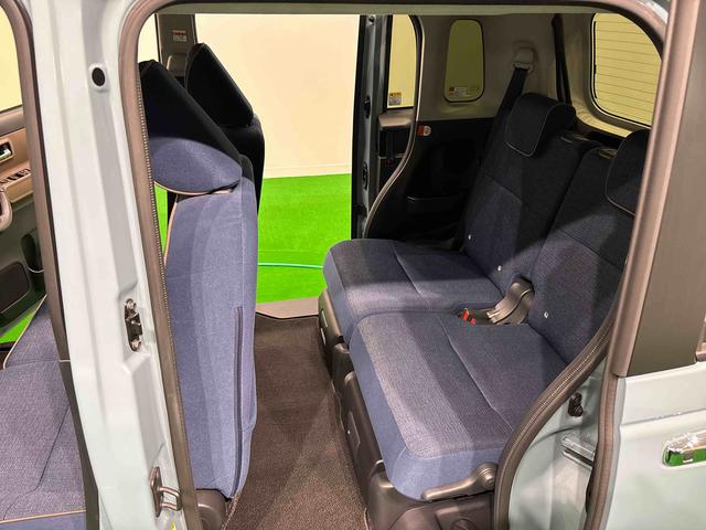 ムーヴキャンバスセオリーＧ　　運転席・助手席シートヒーター　キーフリー純正ナビ装着用アップグレードパック　両側パワースライドドア　本革巻ステアリングホイール　電動パーキングブレーキ　オートブレーキホールド機能　ホッとカップホルダー　ＬＥＤヘッドライト（広島県）の中古車