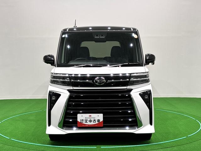 タントカスタムX パノラマモニター対応カメラ LEDヘッドランプパワースライドドアウェルカムオープン機能 運転席ロングスライドシ−ト 助手席ロングスライド 助手席イージークローザー 15インチアルミホイール キーフリーシステム(広島県)の中古車