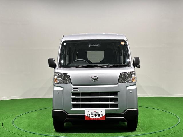 ハイゼットカーゴＤＸ　ＡＭ／ＦＭラジオ　マニュアルエアコンハロゲンヘッドランプ　トップシェイドガラス　コーナーセンサー　オーバーヘッドシェルフ　フロントドアパワーウインドウ　キーレスエントリー　ＡＭ／ＦＭラジオ　テンパータイヤ　スチールホイール（広島県）の中古車
