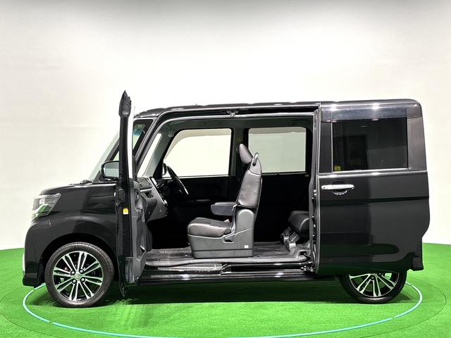 タントカスタムＲＳ　トップエディションＳＡII　ナビ付　ＥＴＣＬＥＤオートライト　　オート電動格納式ドアミラー　両側電動スライドドア　アルミホイール　キーフリーシステム（広島県）の中古車