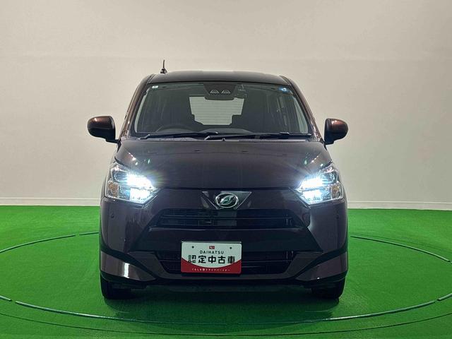 ミライースＸ　ＳＡIII　７インチナビ　ドライブレコーダーＬＥＤヘッドランプ　セキュリティアラーム　コーナーセンサー　１４インチフルホイールキャップ　キーレスエントリー　電動格納式ドアミラー　ショツピングフック　マニュアルエアコン（広島県）の中古車