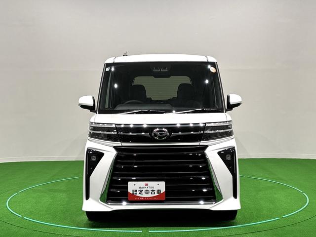 タントカスタムRS 両側電動スライドドア バックカメラ ターボ車オートライト オートハイビーム LEDヘッドライト LEDフォグランプ プッシュボタンスタート オーディオレス オートホールド機能付き電動パーキングブレーキ 前席シートヒーター SRSサイドエアバッグ(広島県)の中古車