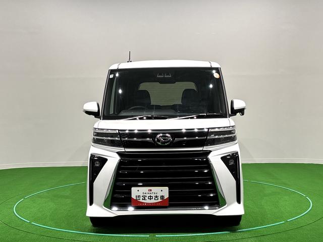 タントカスタムRSパノラマカメラ LEDオートライト パワースライドドアウェルカムオープン機能 電動パーキングブレーキ 運転席助手席シートヒーター アルミホイール キーフリーシステム オート電動格納式ドアミラー(広島県)の中古車
