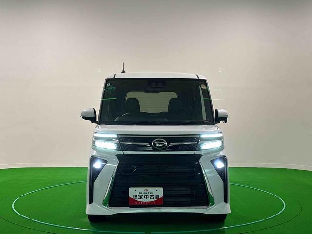 タントカスタムRSパノラマカメラ LEDオートライト パワースライドドアウェルカムオープン機能 電動パーキングブレーキ 運転席助手席シートヒーター アルミホイール キーフリーシステム オート電動格納式ドアミラー(広島県)の中古車
