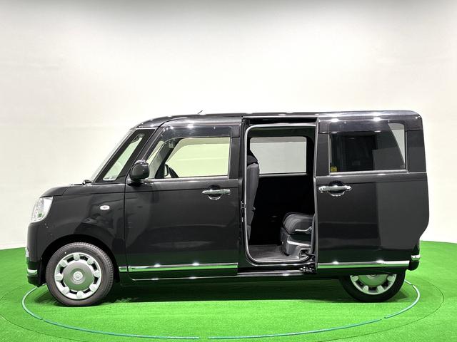 ムーヴキャンバスGブラックインテリアリミテッド SAIII 4WD ナビドライブレコーダー ETC パノラマバックモニター LEDヘッドランプ・フォグランプ オートライト プッシュボタンスタート セキュリティアラーム パノラマモニター対応カメラ 両側パワースライドドア(広島県)の中古車