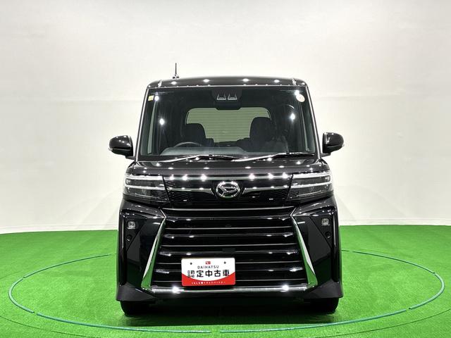 タントカスタムＲＳ　バックモニター対応　電動パーキングブレーキＬＥＤオートライト　パワースライドドアウェルカムオープン機能　オート電動格納式ドアミラー　助手席ロングスライド　助手席イージークローザー　アルミホイール　キーフリーシステム（広島県）の中古車