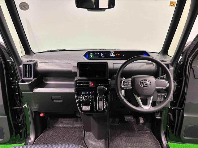 タントカスタムＲＳ　バックモニター対応　電動パーキングブレーキＬＥＤオートライト　パワースライドドアウェルカムオープン機能　オート電動格納式ドアミラー　助手席ロングスライド　助手席イージークローザー　アルミホイール　キーフリーシステム（広島県）の中古車