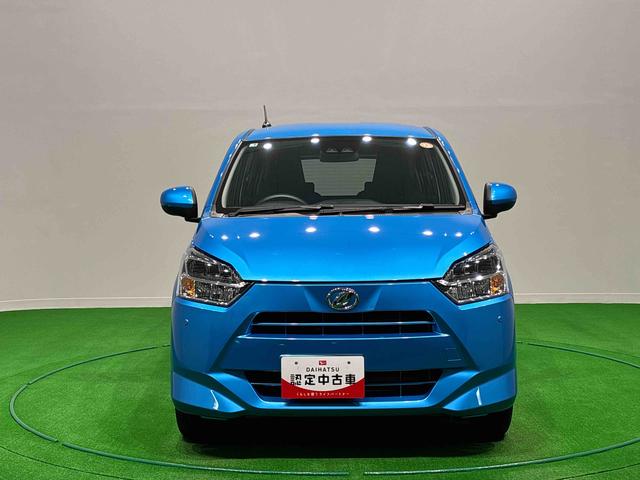 ミライースＸ　ＳＡIII　オートライト　予防安全機能スマアシＬＥＤヘッドランプ　セキュリティアラーム　コーナーセンサー　１４インチフルホイールキャップ　キーレスエントリー　電動格納式ドアミラー　ショツピングフック　マニュアルエアコン（広島県）の中古車