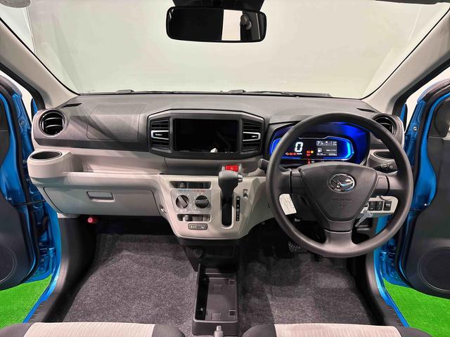 ミライースＸ　ＳＡIII　オートライト　予防安全機能スマアシＬＥＤヘッドランプ　セキュリティアラーム　コーナーセンサー　１４インチフルホイールキャップ　キーレスエントリー　電動格納式ドアミラー　ショツピングフック　マニュアルエアコン（広島県）の中古車