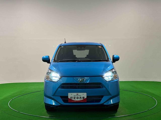 ミライースＸ　ＳＡIII　オートライト　予防安全機能スマアシＬＥＤヘッドランプ　セキュリティアラーム　コーナーセンサー　１４インチフルホイールキャップ　キーレスエントリー　電動格納式ドアミラー　ショツピングフック　マニュアルエアコン（広島県）の中古車