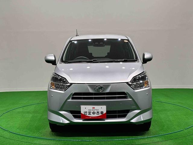 ミライースＸ　ＳＡIII　バックモニター対応　電動格納ドアミラーＬＥＤヘッドランプ　セキュリティアラーム　コーナーセンサー　１４インチフルホイールキャップ　キーレスエントリー　電動格納式ドアミラー　ショツピングフック　マニュアルエアコン（広島県）の中古車