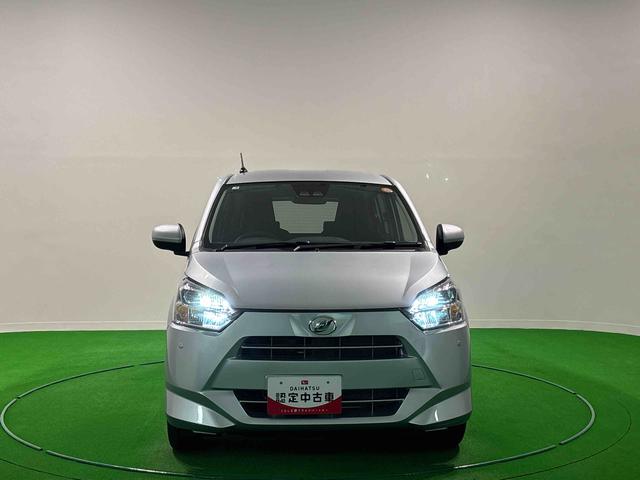 ミライースＸ　ＳＡIII　バックモニター対応　電動格納ドアミラーＬＥＤヘッドランプ　セキュリティアラーム　コーナーセンサー　１４インチフルホイールキャップ　キーレスエントリー　電動格納式ドアミラー　ショツピングフック　マニュアルエアコン（広島県）の中古車