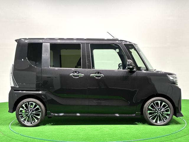 タントカスタムＲＳ　バックモニター対応　電動パーキングブレーキＬＥＤオートライト　パワースライドドアウェルカムオープン機能　オート電動格納式ドアミラー　助手席ロングスライド　助手席イージークローザー　アルミホイール　キーフリーシステム（広島県）の中古車