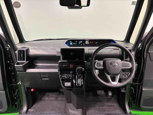 タントカスタムＲＳ　バックモニター対応　電動パーキングブレーキＬＥＤオートライト　パワースライドドアウェルカムオープン機能　オート電動格納式ドアミラー　助手席ロングスライド　助手席イージークローザー　アルミホイール　キーフリーシステム（広島県）の中古車